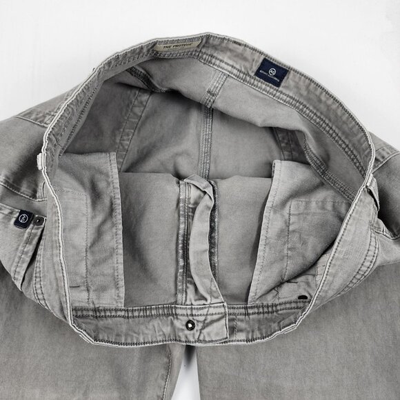 Adriano Goldschmied (AG) Jeans Mens 40x29 Gray The Protege Straight Leg - Picture 6 of 11